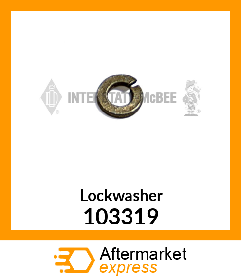 New Aftermarket LOCKWASHER S60 103319