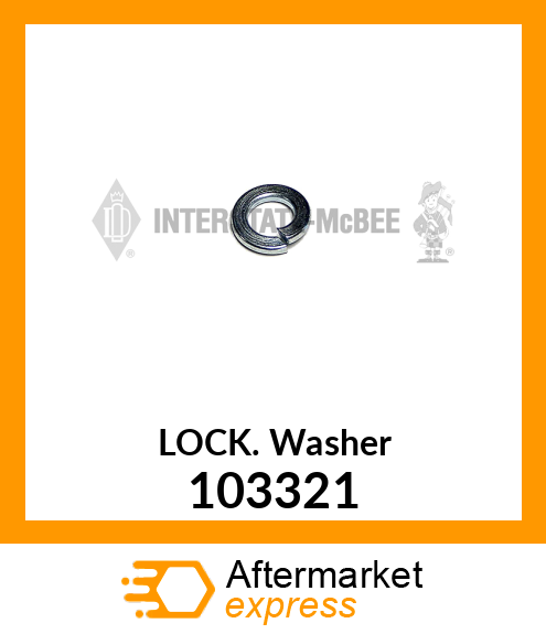 New Aftermarket LOCKWASHER S60 103321