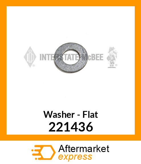 New Aftermarket FLATWASHER, 15/32 221436