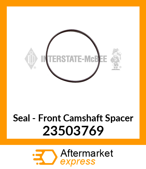 New Aftermarket SEAL, FRONT CRANK SPACER 23503769