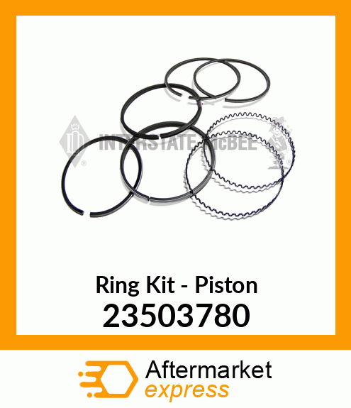 New Aftermarket RING SET, X-HD 23503780