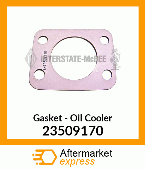 New Aftermarket GASKET, OIL COLLER 23509170