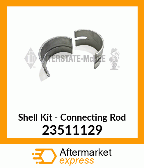 New Aftermarket SHELL SET, C/R STD IL 23511129