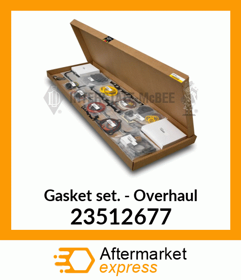 New Aftermarket GASKET SET, OH 6V71 23512677