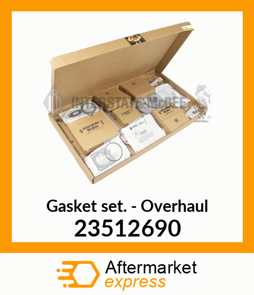 Overhaul Gasket Set New Aftermarket 23512690