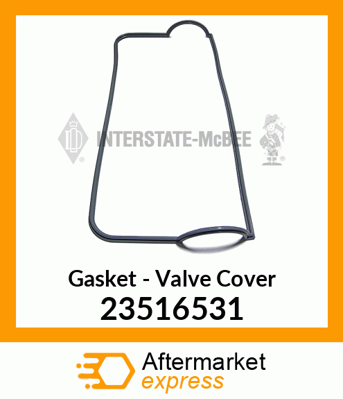 Rocker Cover Gasket New Aftermarket 23516531