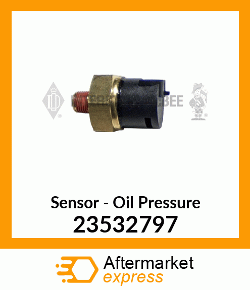 1/4in-18 NPT w/ Lockpatch 2.23in Sensor, Oil Pressure 650657 PAI 23532797