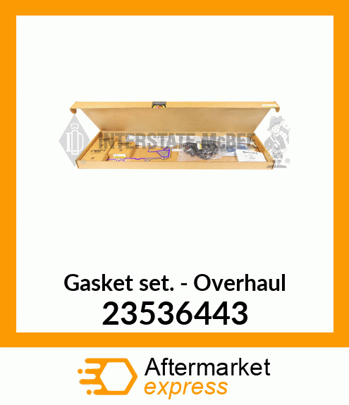 Overhaul Gasket Kit New Aftermarket 23536443