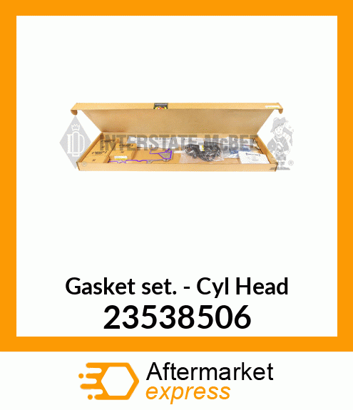 Upper Gasket Kit New Aftermarket 23538506