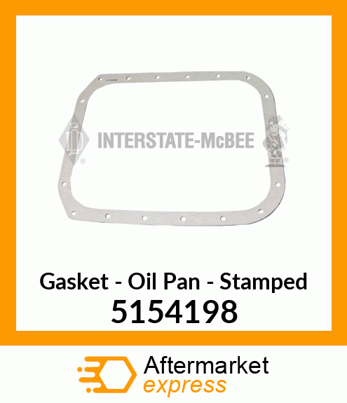 New Aftermarket GASKET, OIL PAN 5154198