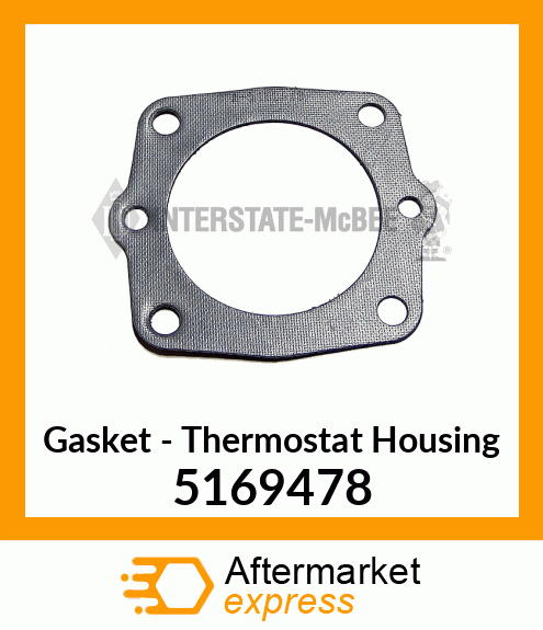 New Aftermarket GASKET, THERMOSTAT HSG. 5169478