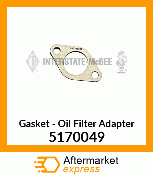 New Aftermarket GASKET, OIL FILTER ADPTR 5170049