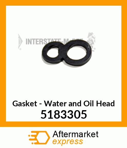New Aftermarket GASKET, WATER & OIL HEAD 5183305