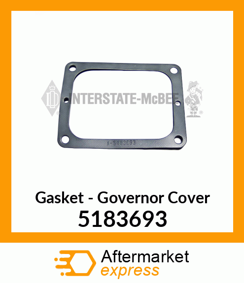 New Aftermarket GASKET, GOV COVER 5183693