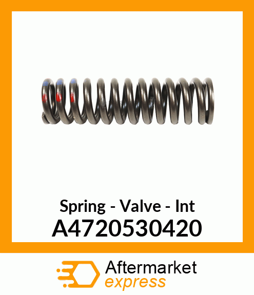 Intake Valve Spring New Aftermarket A4720530420