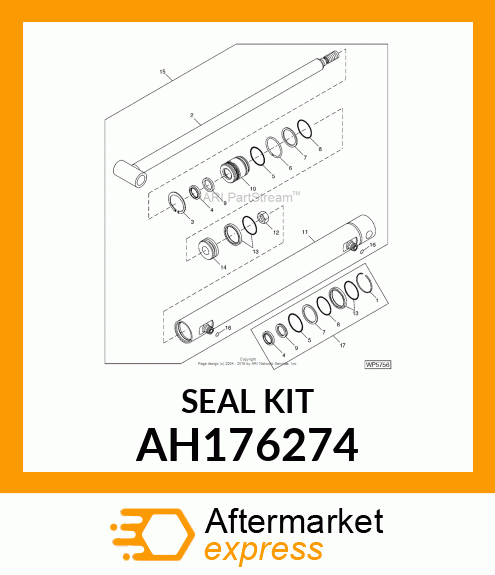 Hydraulic Cylinder Kit AH176274