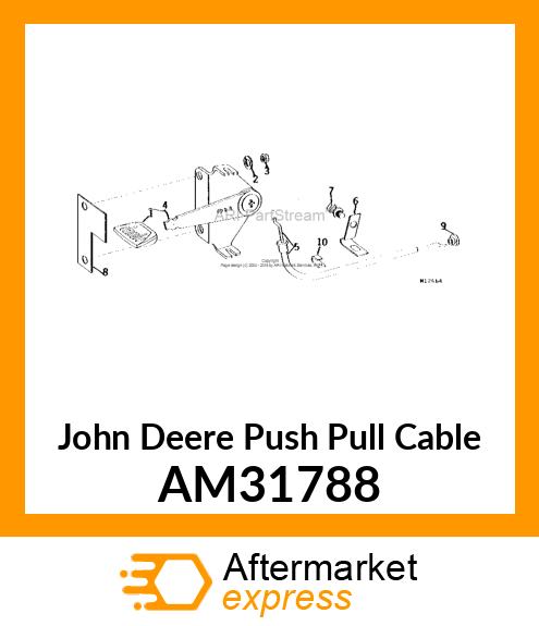 CONDUIT amp; WIRE ASSEMBLY (29 INCH) AM31788