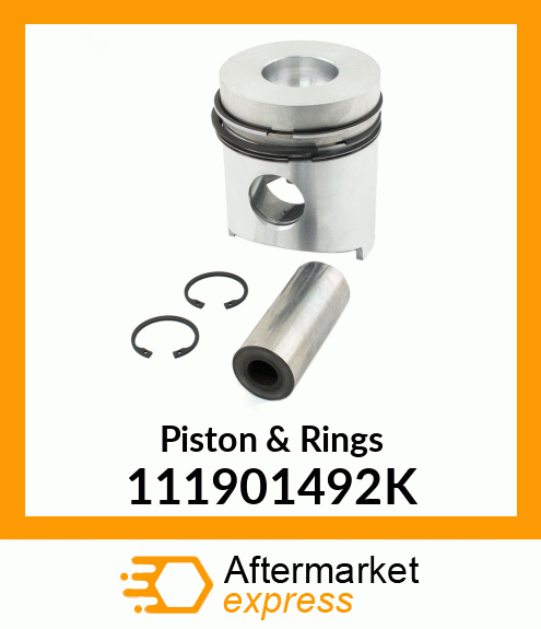 Piston & Rings 111901492K
