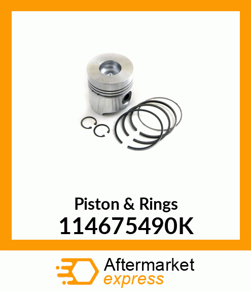 Piston & Rings 114675490K