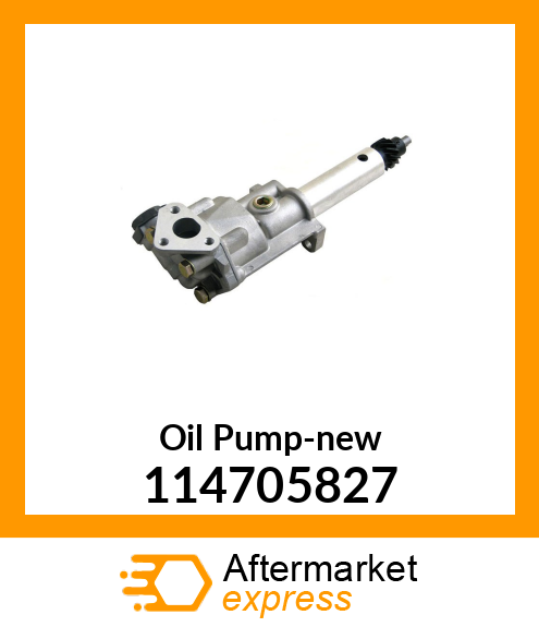 Oil Pump-new 114705827