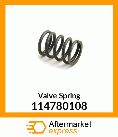 Valve Spring 114780108