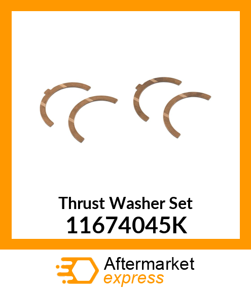 Thrust Washer Set 11674045K