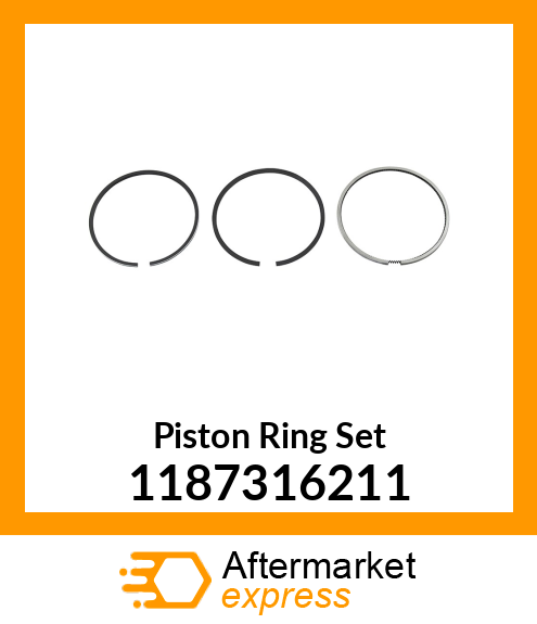 Piston Ring Set 1187316211