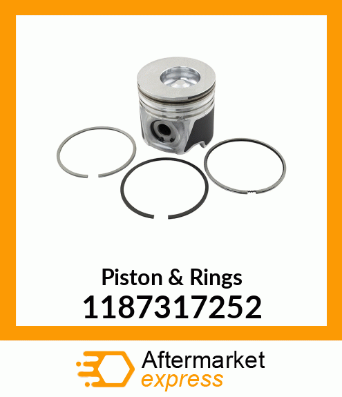 Piston & Rings 1187317252