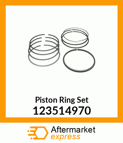 Piston Ring Set 123514970