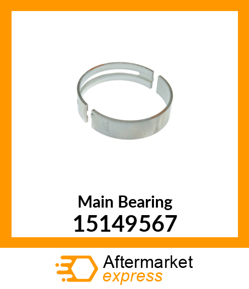 Main Bearing 15149567