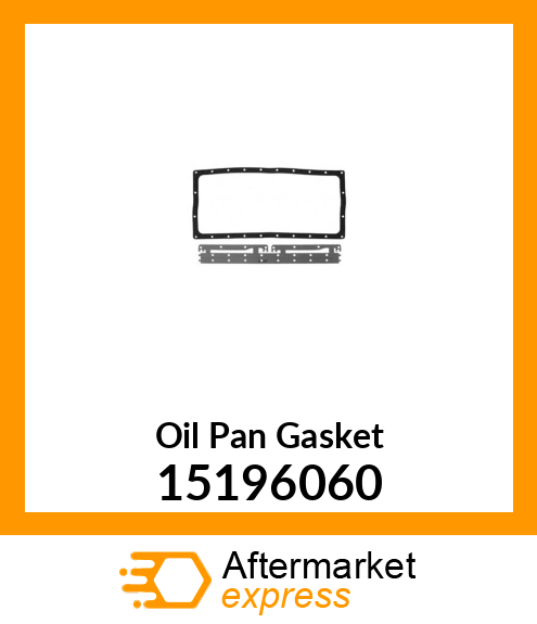 Oil Pan Gasket 15196060