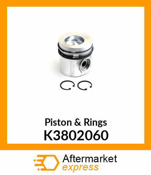 Piston & Rings K3802060