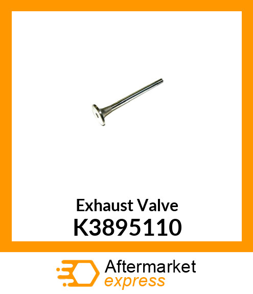 Exhaust Valve K3895110