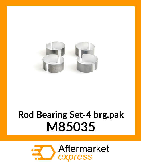 Rod Bearing Set-4 brg.pak M85035