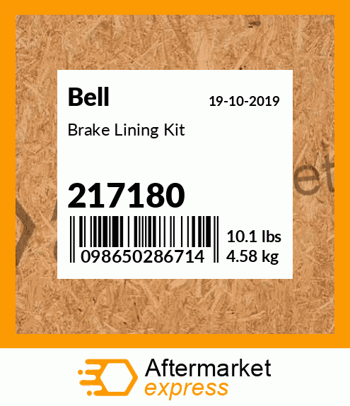 Brake Lining Kit 217180