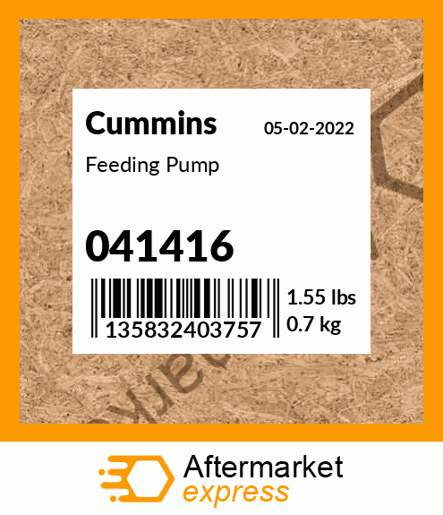 Feeding Pump 041416