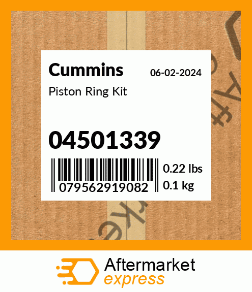 Piston Ring Kit 04501339