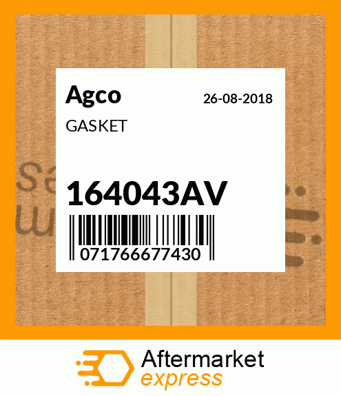 164051 - GEAR fits Agco | Price: $91.36