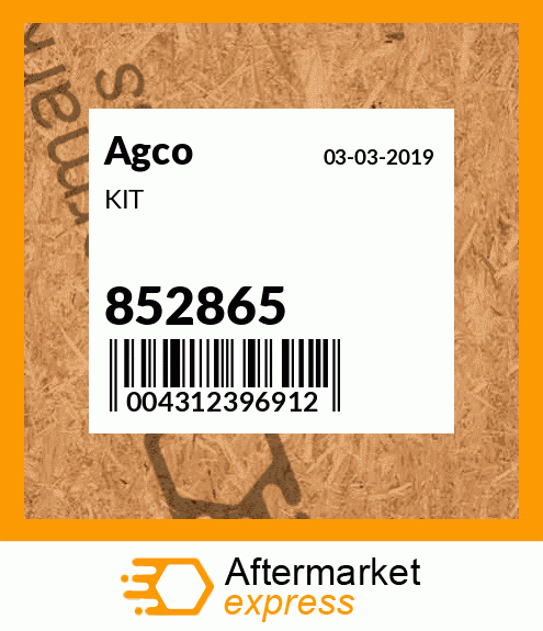 852842 - SCREEN fits Agco | Price: $196.92