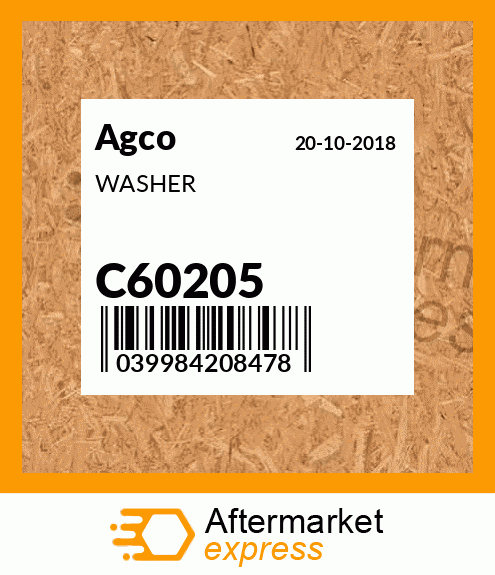 WASHER C60205