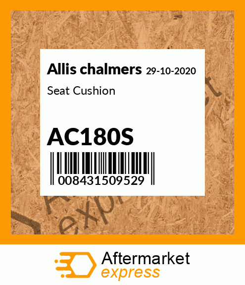 Spare part AC180S + Seat Cushion