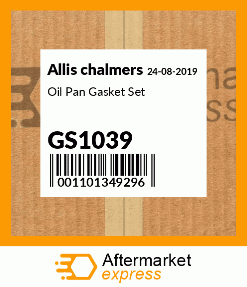 Spare part GS1039 + Oil Pan Gasket Set