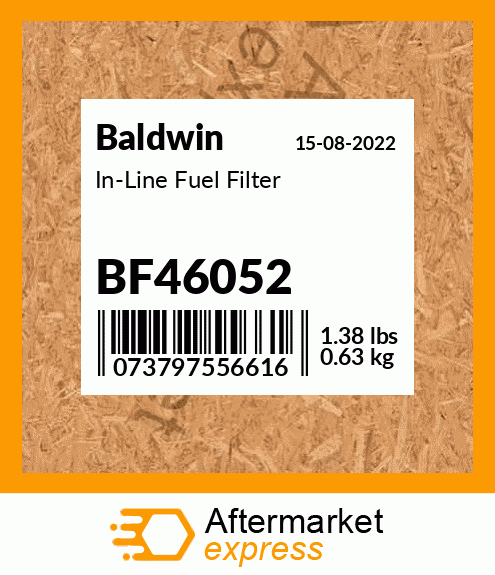 Spare part BF46052 + In-Line Fuel Filter