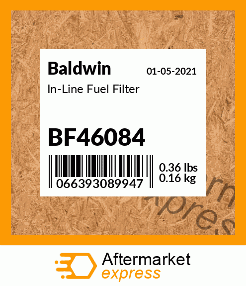 Spare part BF46084 + In-Line Fuel Filter