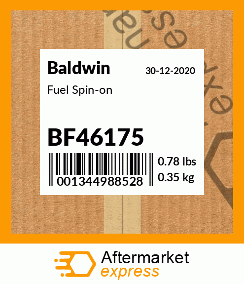 Spare part BF46175 + Fuel Spin-on