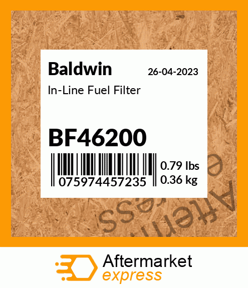 Spare part BF46200 + In-Line Fuel Filter