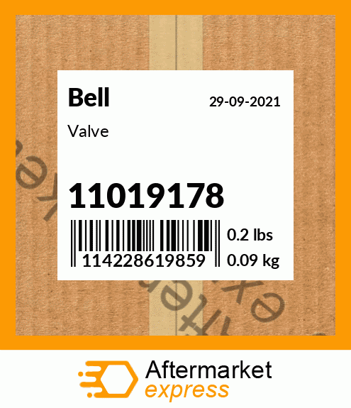 Spare part 11019178 + Valve