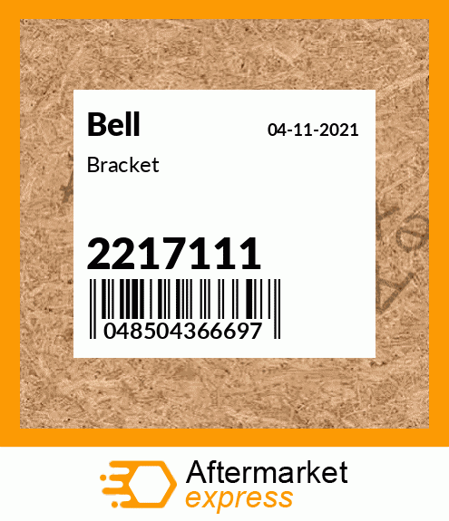 Spare part 2217111 + Bracket