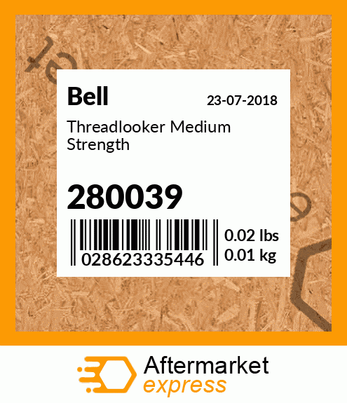 Spare part 280039 + Threadlooker Medium Strength