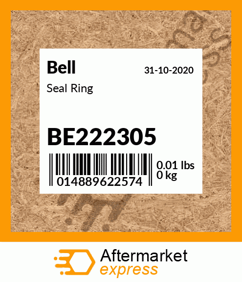 Spare part BE222305 + Seal Ring